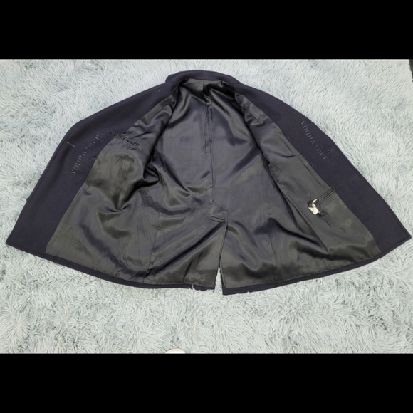 Schott Nyc 42R classic Melton pea coat - Picture 3 of 11